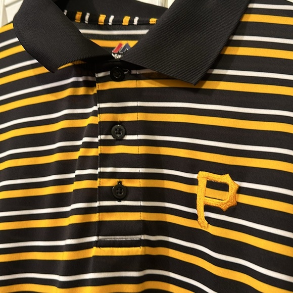 Pittsburgh Pirates men’s large polo like New - Picture 2 of 4